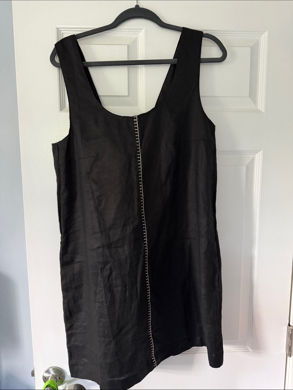 Little Lies Embroidery Stitch Short Dress